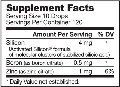 المكملات الغذائية، المعادن، السيليكا (السيليكون) Jarrow Formulas, JarroSil, Activated Silicon, Liquid, 2 oz (60 ml)