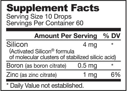 المكملات الغذائية، المعادن، السيليكا (السيليكون) Jarrow Formulas, JarroSil, Activated Silicon, Liquid, 1 oz (30 ml)