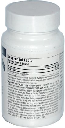 المكملات الغذائية، بريغنينولون Source Naturals, Pregnenolone Cherry Flavored, 10 mg, 120 Tablets