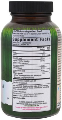 المكملات الغذائية، البروبيوتيك Irwin Naturals, Healthy Tract Probiotic-Plus, 60 Liquid Soft-Gels