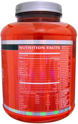والمكملات الغذائية، والبروتين BSN, Syntha-6, Ultra Premium Protein Matrix, Strawberry Milkshake, 5.0 lbs (2.27 kg)