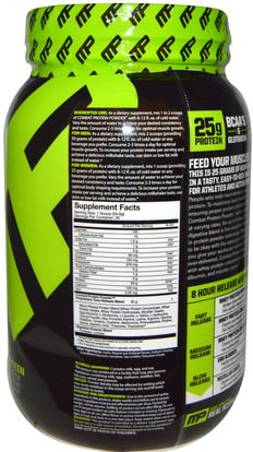 والمكملات الغذائية، والبروتين MusclePharm, Combat, Protein Powder, Chocolate Milk, 32 oz (907 g)