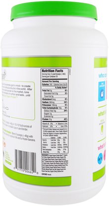 المكملات الغذائية، البروتين، مسحوق البروتين أورجين Orgain, Organic Protein Plant Based Powder, Peanut Butter, 2.03 lb (920 g)