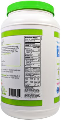 المكملات الغذائية، البروتين، مسحوق البروتين أورجين Orgain, Organic Protein Plant Based Powder, Sweet Vanilla Bean, 2.03 lbs (920 g)