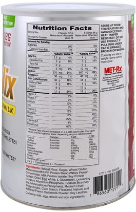 والمكملات الغذائية، والفطائر البروتين وخليط الخبز MET-Rx, High Protein Pancake Mix, Original Buttermilk, 32 oz (908 g)