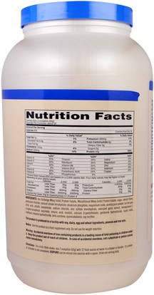 المكملات الغذائية، البروتين، بروتين الرياضة Natures Best, IsoPure, Whey Protein Isolate, Natural Vanilla Flavor, 3 lb (1361 g)