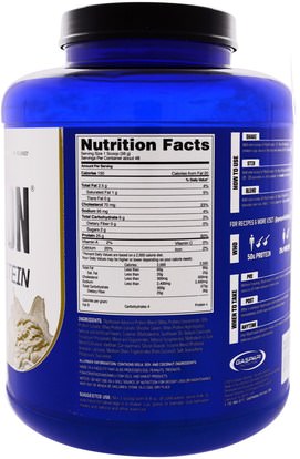 المكملات الغذائية، البروتين، بروتين الرياضة، بروتين مصل اللبن Gaspari Nutrition, MyoFusion, Advanced Protein, Vanilla Ice Cream, 4 lbs (1814 g)