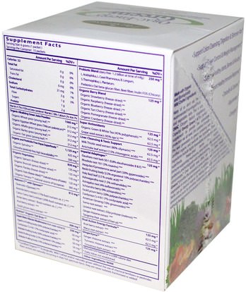 المكملات الغذائية، الحزم خدمة واحدة، سوبرفوودس Paradise Herbs, ORAC-Energy Greens, 15 Packets, 6 g Each