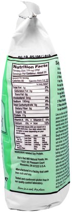 والمكملات الغذائية، ومنتجات الصويا، بروتين الصويا Bobs Red Mill, Soy Protein Powder, 14 oz (396 g)