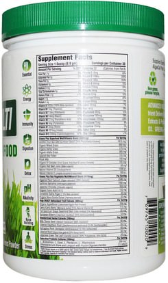 المكملات الغذائية، سوبرفوودس Greens Plus, Advanced Multi Raw Superfood, 9.4 oz (276 g) Greens Powder