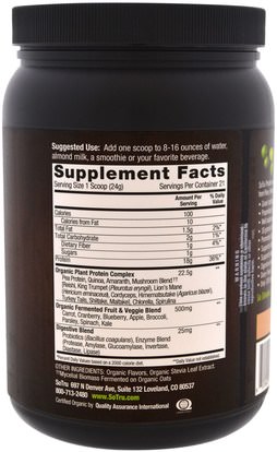 والمكملات الغذائية، سوبرفوودس، والبروتين SoTru, Organic Vegan Protein Shake, Vanilla Chai, 17.7 oz (504 g)