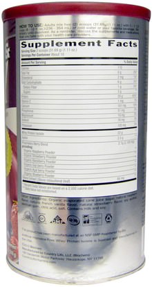 المكملات الغذائية، بروتين مصل اللبن، بيوشيم Country Life, BioChem, 100% Whey Protein Powder, Berry Flavor, 11.1 oz (316 g)