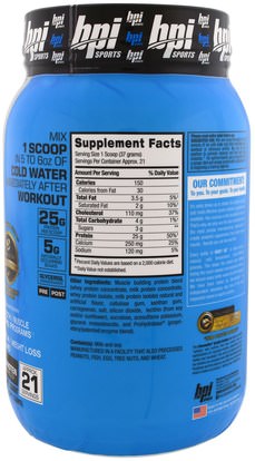 المكملات الغذائية، بروتين مصل اللبن BPI Sports, Whey HD, Ultra Premium Whey Protein Powder, Vanilla Caramel, 1.7 lbs (777 g)