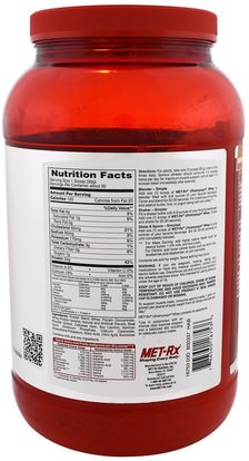 المكملات الغذائية، بروتين مصل اللبن MET-Rx, 100% Ultramyosyn Whey, Strawberry, 32 oz (907 g)
