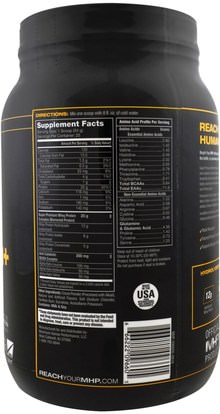 المكملات الغذائية، بروتين مصل اللبن، والعضلات Maximum Human Performance, LLC, Super Premium Whey Protein, Chocolate, 1.87 lbs (850 g)