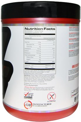 المكملات الغذائية، بروتين مصل اللبن، والعضلات ProSupps, PSWhey, Pure Whey Protein, Vanilla Cake, 4 lbs (1760 g)
