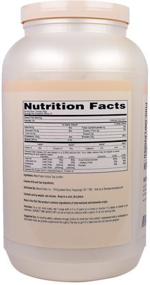 المكملات الغذائية، بروتين مصل اللبن Natures Best, IsoPure, Whey Protein Isolate, Unflavored, 3 lb, (1.36 kg)
