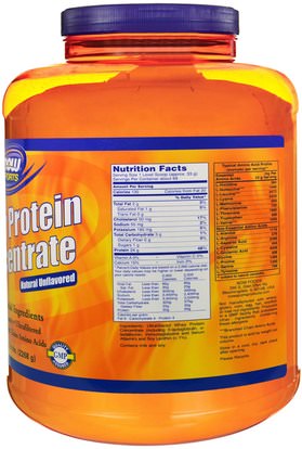 المكملات الغذائية، بروتين مصل اللبن Now Foods, Sports, Whey Protein Concentrate, Natural Unflavored, 5 lbs (2268 g)