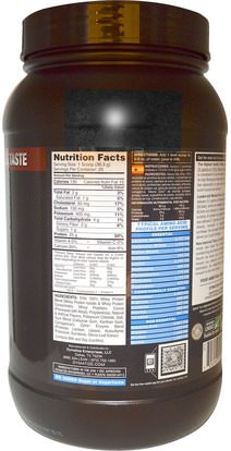 المكملات الغذائية، بروتين مصل اللبن، والرياضة Dymatize Nutrition, Elite, 100% Whey Protein, Rich Chocolate, 2 lbs (907 g)