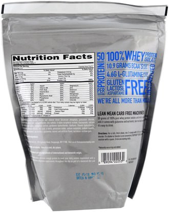 المكملات الغذائية، بروتين مصل اللبن، تجريب Natures Best, IsoPure, Zero Carb Protein Powder, Creamy Vanilla, 1 lb (454 g)