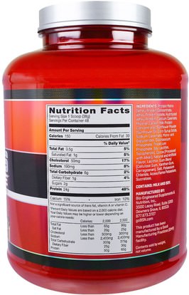 Herb-sa BSN, Syntha-6 Edge, Protein Powder Drink Mix, Chocolate Milkshake Flavor, 4.02 lb (1.82 kg)