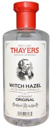 Thayers, Witch Hazel, Aloe Vera Formula, Original, 12 fl oz (355 ml) ,الجمال، أحبار الوجه، الجلد، الساحرة هازل
