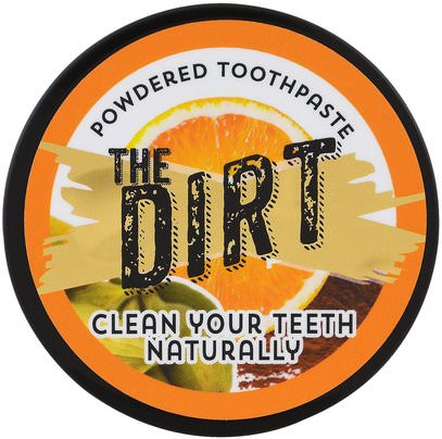 The Dirt, Powdered Toothpaste, 3 Months Supply.88 oz (25 g) ,حمام، الجمال، شفهي، الأسنان، تهتم، معجون أسنان