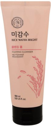 The Face Shop, Rice Water Bright, Foaming Cleanser, 5.0 fl oz (150 ml) ,الجمال، العناية بالوجه