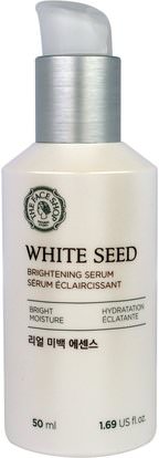 The Face Shop, White Seed, Brightening Serum, 1.69 fl. oz (50 ml) ,حمام، الجمال، مصل الجلد