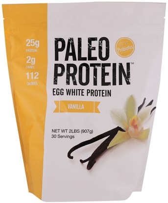 The Julian Bakery, Paleo Protein, Egg White Protein, Vanilla, 2 lbs (907 g) ,والرياضة، والمكملات الغذائية، والبروتين