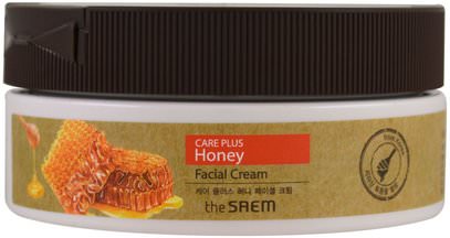 The Saem, Care Plus Honey Facial Cream, 6.76 fl oz (200 ml) ,الجمال، العناية بالوجه
