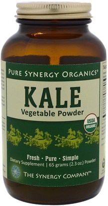 The Synergy Company, Kale Vegetable Powder, 2.3 oz (65 g) ,والملاحق، واللفت، ودعم المناعة