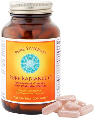 The Synergy Company, Pure Radiance C, 90 Veggie Caps ,الفيتامينات، فيتامين ج