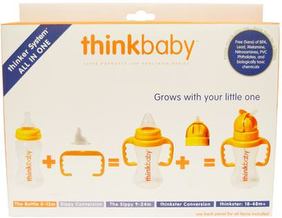 Think, Thinkbaby, Thinker System, All In One, 1 Set ,صحة الأطفال، أطفال الأطعمة، ثينكبابي الفئة