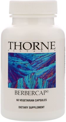 Thorne Research, Berbercap, 60 Vegetarian Capsules ,الصحة، الدعم المناعي، البربري - بربارين
