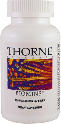 Thorne Research, Biomins, 120 Vegetarian Capsules ,المكملات الغذائية، المعادن، المغنيسيوم