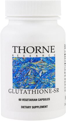 Thorne Research, Glutathione-SR, 60 Vegetarian Capsules ,المكملات الغذائية، ل الجلوتاثيون