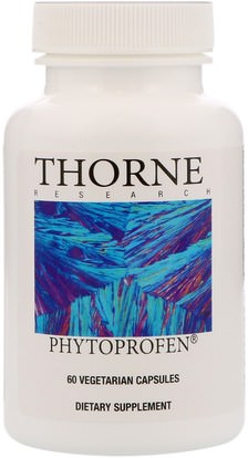 Thorne Research, Phytoprofen, 60 Vegetarian Capsules ,المكملات الغذائية، مضادات الأكسدة، الكركمين، ميريفا فيتوسوم الكركمين
