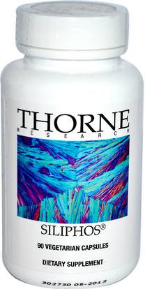Thorne Research, Siliphos, 90 Vegetarian Capsules ,الصحة، السموم، سليفوس (سيليبين فيتوسوم)