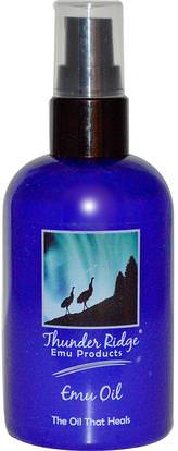 Thunder Ridge Emu Products, Emu Oil, 4 fl oz (112.50 ml) ,الصحة، الجلد، النفط إمو