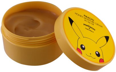 Tony Moly, Pokemon, Honey Moisture Cream, Pikachu, 300 ml ,الجمال، العناية بالوجه