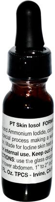 TPCS, PT Skin Iosol, Formula VI, 1/2 fl oz ,والملاحق، والمعادن، واليود