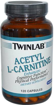 Twinlab, Acetyl L-Carnitine, 120 Capsules (Discontinued Item) ,المكملات الغذائية، والأحماض الأمينية، ل كارنيتين