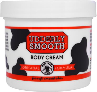 Udderly Smooth, Body Cream, Original Formula, 12 oz (340 g) ,حمام، الجمال، غسول الجسم، بدن، هم