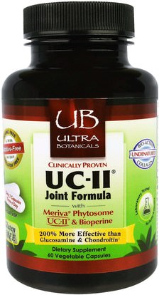 Ultra Laboratories, UC-II Join Formula, 60 Veggie Caps ,والصحة، والعظام، وهشاشة العظام، والصحة المشتركة
