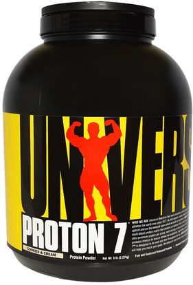 Universal Nutrition, Proton 7, Cookies & Cream, 5 lb (2.27 kg) ,بروتين