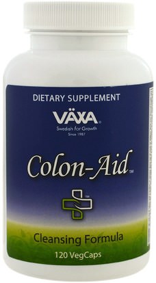 Vaxa International, Colon Aid, 120 Veggie Caps ,الصحة، السموم