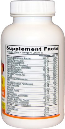 Herb-sa Deva, Vegan, Multivitamin & Mineral Supplement, Iron Free, 90 Coated Tablets