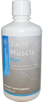 Vibrant Nutraceuticals, Joint Muscle Plus, 1 Quart (946 ml) ,المكملات الغذائية، الجلوكوزامين و شوندروتن السائل