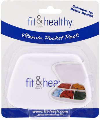 Vitaminder, Vitamin Pocket Pack, 1 Pocket Pack ,حبوب منع الحمل المنظمون سبليترز & الكسارات، والإكسسوارات المنزلية